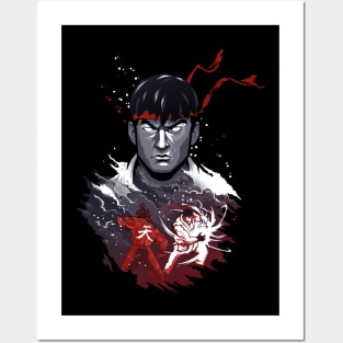 Ryu VS Akuma Posters and Art